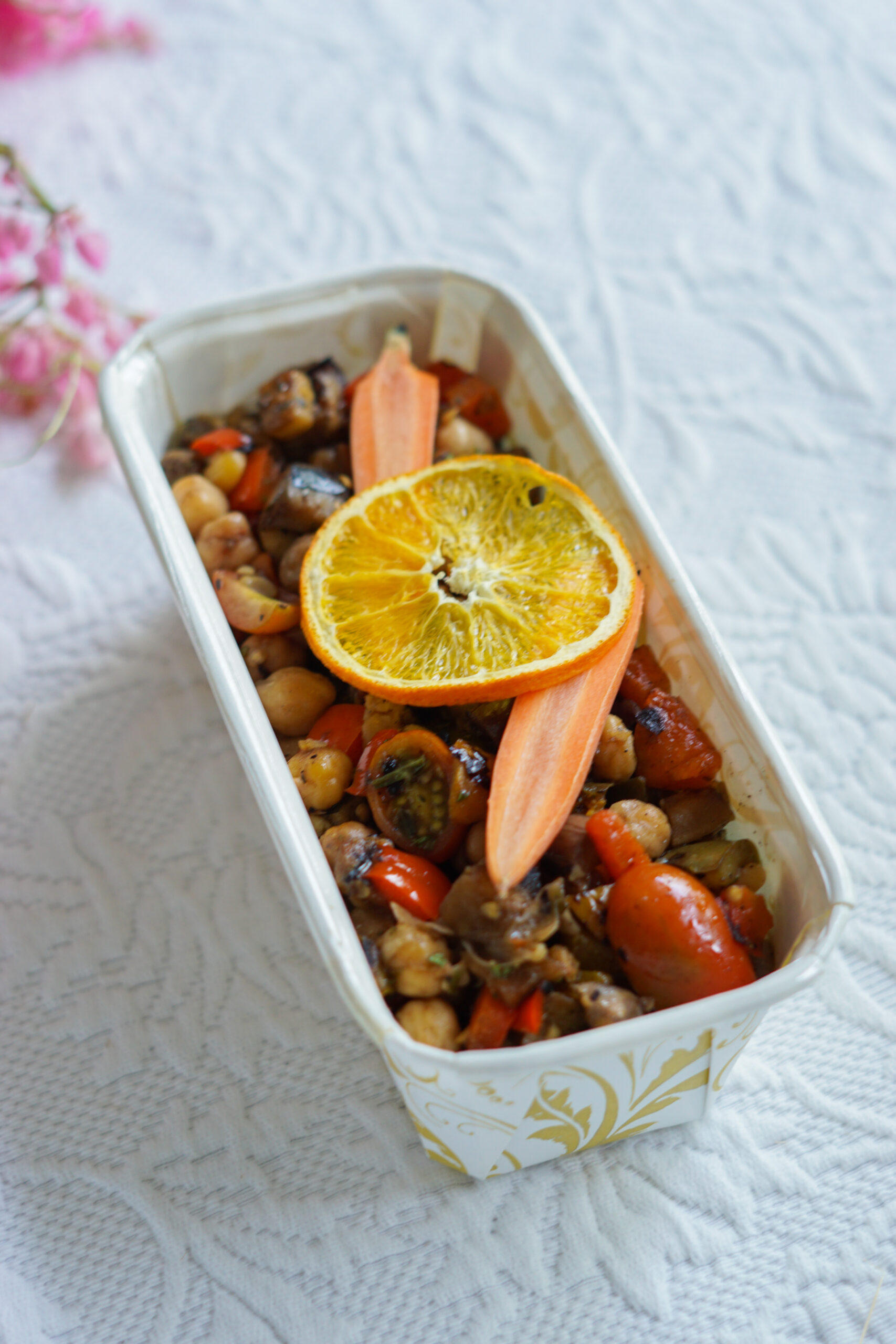 ANTIPASTO DE VEGETALES CON GARBANZOS Cuquita Cookita